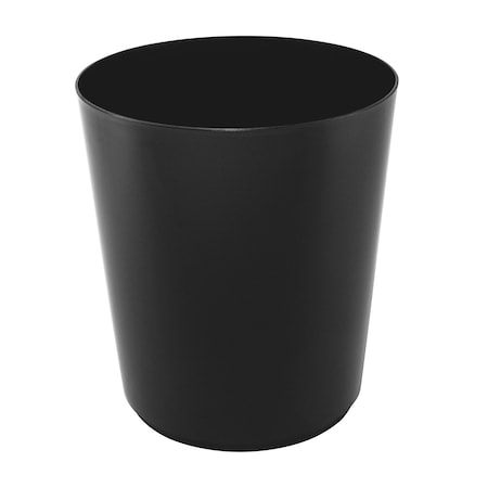 Hapco-Elmar 8 qt. Round Trash Can RB1080BLK